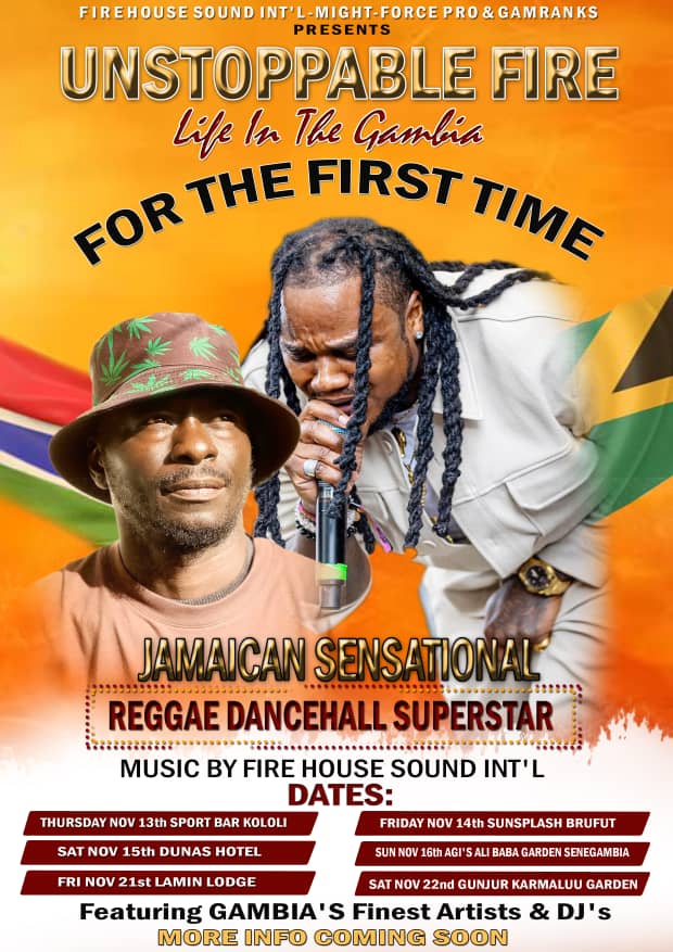 Unstoppable Fyah - Life In Gambia Festival - Ziah Records