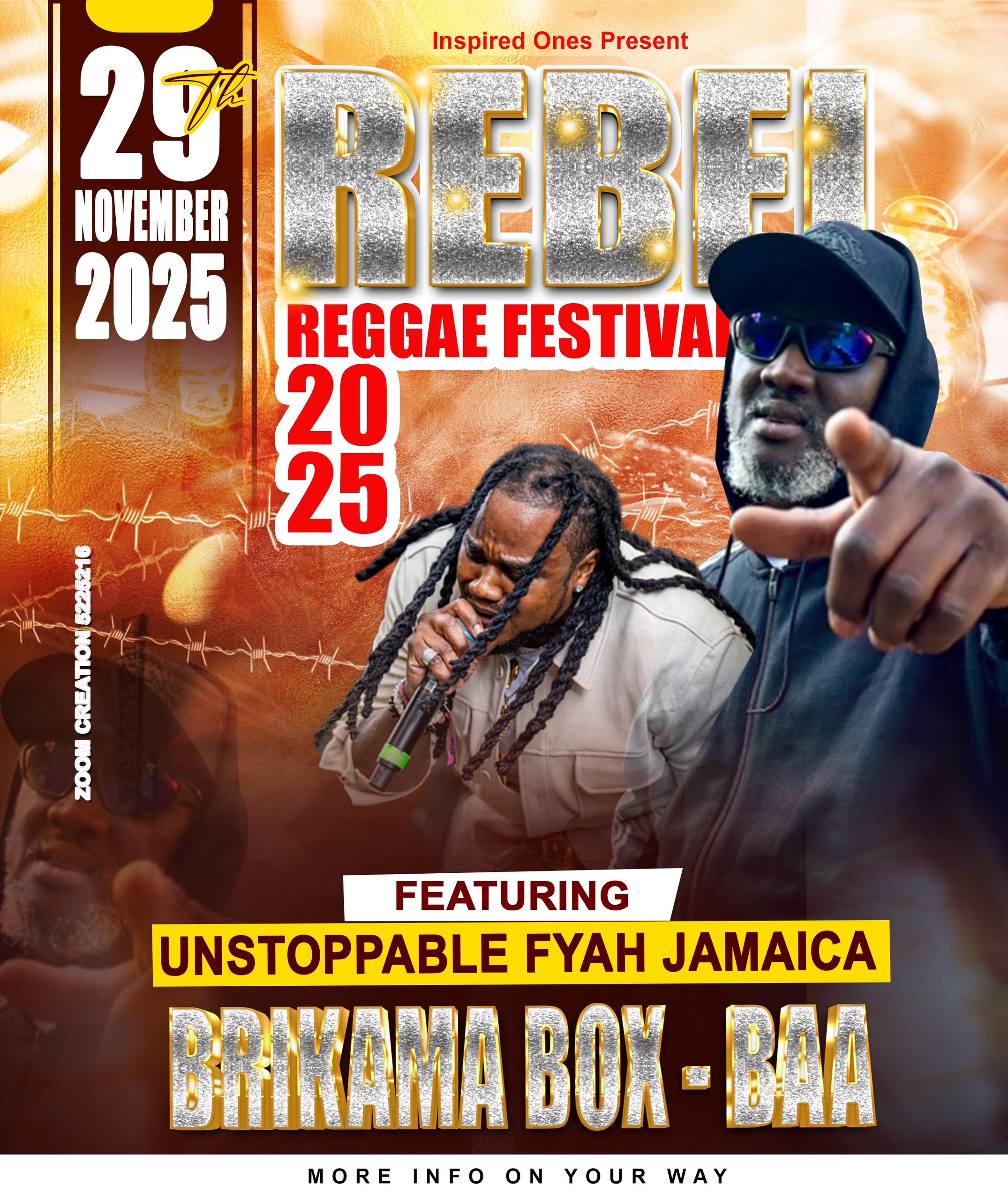 Unstoppable Fyah - Rebel Festival Jamaica - Ziah Records